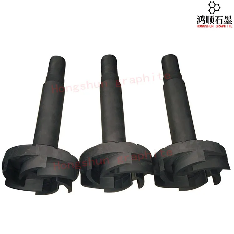 Grafitni rotor z mešanjem tekočine